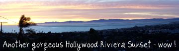 Read more about the article Hollywood Riviera Sunsets are a Gorgeous Site!